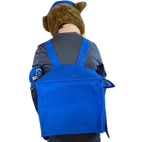 Pottery Barn Kids Costume Paw Patrol Pup Chase Blue 2 Pc Hat PBK Unisex Small - Picture 7 of 14